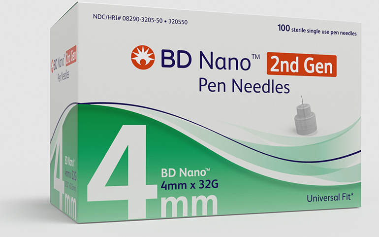 BD / Embecta Nano 2nd Gen 4mm Pen Needles