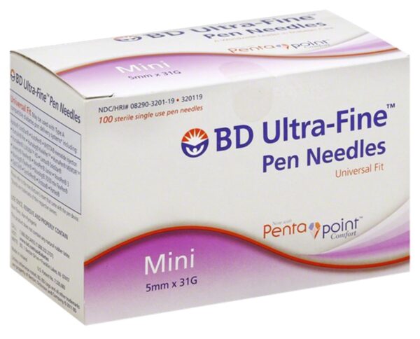 BD / Embecta Nano 2nd Gen 5mm Pen Needles - Affordable Diabetic Direct