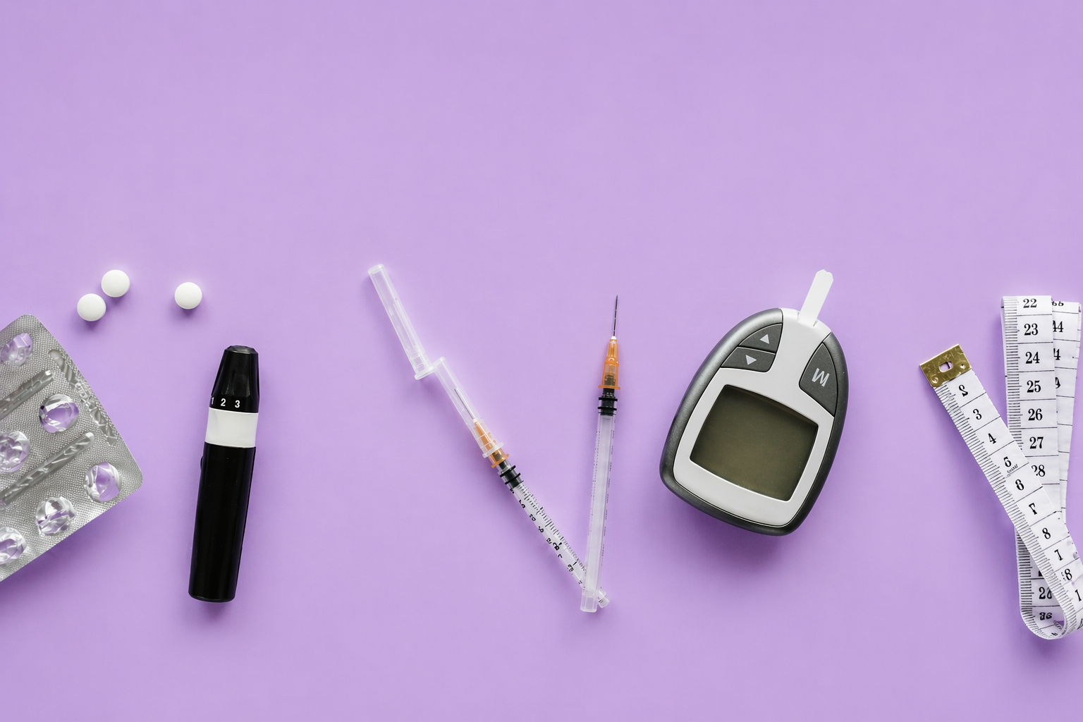 Person ordering diabetic supplies online safely from a trusted medical supply website
